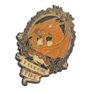 Spunside Productions Pokemon I Choose Fire Enamel Pin Charizard #d /200‎